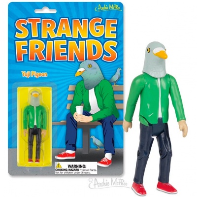 Strange Friends Yuji Pigeon Action Figure Toy